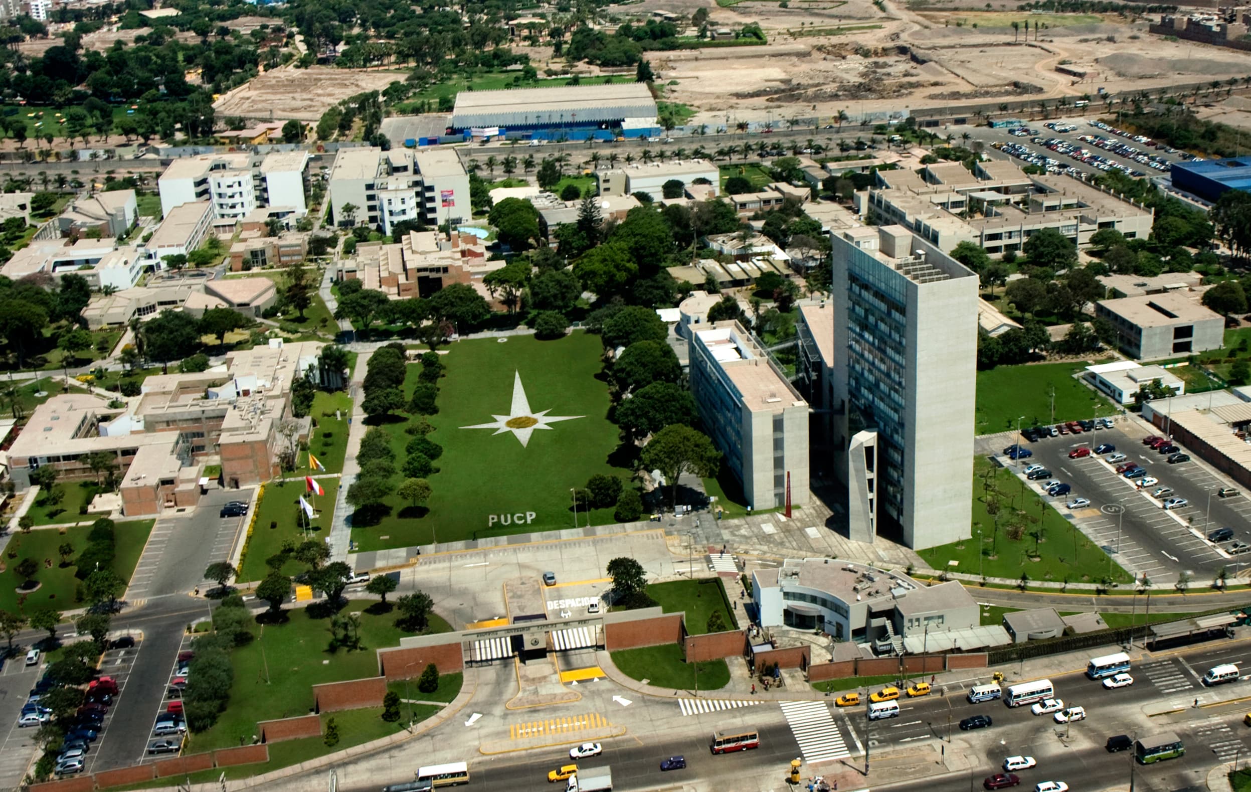 Campus de la PUCP, hogar del capítulo